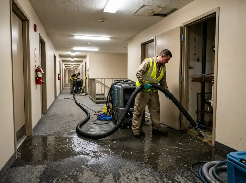 multi-unit-apartment-hallway-f-005 — frequently asked questions, Emergency Burst Pipe Water Extraction & Removal in Pixley,…